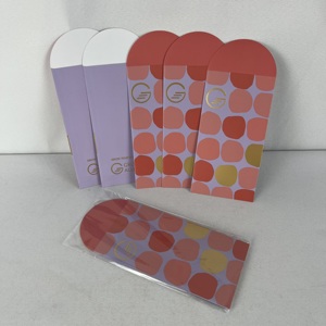 Enveloppes en papier personnalisées, <span class=keywords><strong>enveloppe</strong></span> portefeuille rouge de luxe, Nouvel An chinois 2027, papier kraft spécial, <span class=keywords><strong>enveloppe</strong></span> porte-bonheur estampillée à chaud - Product Image 4