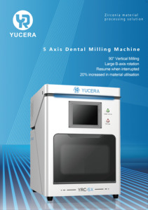 Fresadora Dental de Alta Velocidad Yucera de 5 Ejes con Integración CAD CAM para Mayor Eficiencia - Product Image 3