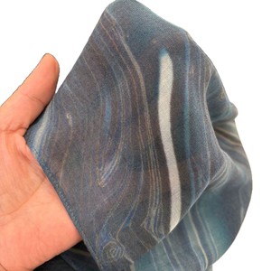 Modal Double Side <b>Print</b> Bohemian Style Muslim Lady <b>Islamic</b> Hijab Shawls Wholesale Fashion Soft Cotton Ethnic Marble <b>Print</b> Hijab - Product Image 6