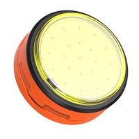 Senter Mini isi ulang USB 800 Lumen, senter darurat LED Super terang dengan gesper fungsional dan 3 mode pencahayaan