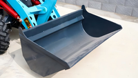Mini-dumper 4x4 BCZX Green, chargeuse sur pneus, moteur diesel 60 kW, godet de 0,15 m³ pour usage agricole et de construction