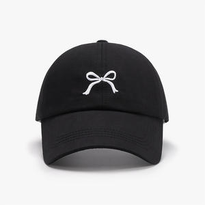 Sombrero <span class=keywords><strong>de</strong></span> copa deportivo para mujer <span class=keywords><strong>de</strong></span> alta calidad con bordado <span class=keywords><strong>de</strong></span> lazo y viseras <span class=keywords><strong>de</strong></span> <span class=keywords><strong>cola</strong></span> <span class=keywords><strong>de</strong></span> <span class=keywords><strong>caballo</strong></span> faltantes Sombrero vacío superior suave para uso al aire libre - Product Image 3
