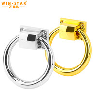WINSTAR – quincaillerie décorative pour porte d'armoire, anneau rond décoratif pour poignée de canapé et de chaise, boutons décoratifs