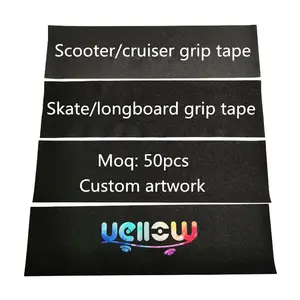 थोक पारदर्शी/स्पष्ट रंग पूरा Longboard स्केटबोर्ड के लिए पकड़ टेप sandpaper पकड़ टेप