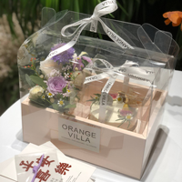 Boîtes cadeaux personnalisées en gros, transparentes, portables, pour gâteaux de mariage, en forme de cœur, rigides, avec laminage mat