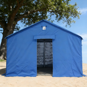 Carpa <span class=keywords><strong>de</strong></span> Lona para Campamentos <span class=keywords><strong>de</strong></span> Emergencia, Resistente al Agua y Cálida, <span class=keywords><strong>de</strong></span> Algodón Blanco, para Sitios <span class=keywords><strong>de</strong></span> Construcción y Ayuda en Casos <span class=keywords><strong>de</strong></span> Desastre - Product Image 2