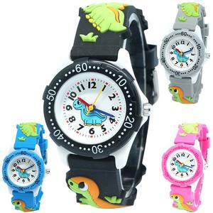 Montre étanche en silicone 3d motif dinosaure pour enfants, mouvement japonais, cadeau pour enfants, montre électronique - Product Image 2