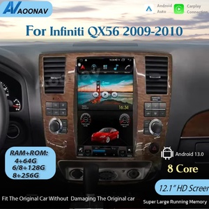 วิทยุติดรถยนต์ระบบแอนดรอยด์ขนาด 12.1 นิ้ว สำหรับอินฟินิตี้ QX56 ปี 2009 2010 เครื่องเล่นมัลติมีเดียพร้อมระบบนำทาง GPS และระบบไร้สาย Carplay - Product Image 2