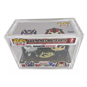 Estuche Rígido Protector Magnético de Acrílico Transparente para Figuras Funko Pop de <span class=keywords><strong>One</strong></span> <span class=keywords><strong>Piece</strong></span>, Paquete de 2, Venta al por Mayor Personalizada - Product Image 2