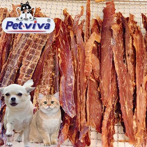 批发狗咬零食纯肉训练奖励高蛋白鸡鸭肉条宠物牙齿咀嚼猫狗食品 - Product Image 3