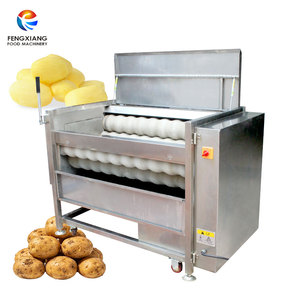 Machine à laver et à éplucher les légumes FENGXIANG, en acier inoxydable, pour nettoyer et éplucher les pommes de terre, facile à utiliser, pour les usines de transformation. - Product Image 1