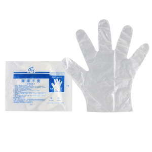Gants de cuisine jetables de qualité alimentaire, épais, résistants à l'usure, transparents en PE, pour la beauté et l'usage domestique, vente en gros - Product Image 4