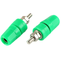 Connecteur de borne M4x36 en laiton, prise jack banane 4mm, 220V 20A
