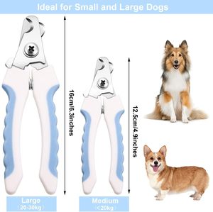Produits de toilettage pour animaux de compagnie de haute qualité, ciseaux en acier inoxydable, tondeuse pour animaux de compagnie, coupe-ongles pour chiens et chats - Product Image 2