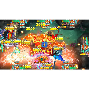 USA Populaire 4 ~ 10 Joueur Poisson Table Jeu Machine Singe-Royaume USA Arcade Tir Poisson Jeu Hôte Accessoires - Product Image 4