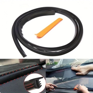 1.6M Car <b>Rubber</b> Sealing <b>Strip</b> Auto Dashboard Sealing <b>Strip</b> Noise Sound Insulation <b>Rubber</b> <b>Strips</b> Universal for Weatherstrip - Product Image 1