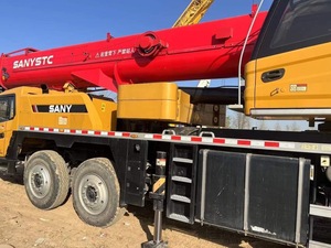 Grue hydraulique sur camion Sany 100 tonnes d'occasion abordable, faible usure et performances de levage fiables - Product Image 5