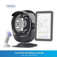 Analizador de Piel Facial 3D con IA BOWKET, con Análisis de Arrugas, Pigmentación y Acné, Detección de Humedad, para Salones de Belleza Comerciales