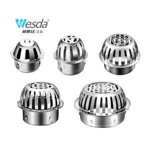 304 in acciaio inox <span class=keywords><strong>per</strong></span> terrazza sul tetto 4 pollici 110pvc coperchio di scarico <span class=keywords><strong>per</strong></span> pavimento 75 tubo 6 pollici 3 secchio antibloccaggio della pioggia scarico - Product Image 6