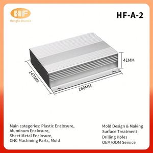 Custom Aluminum Alloy Profile Industrial Control Box IP54 Rated Electrical <b>Enclosure</b> with OEM/ODM Service - Product Image 2