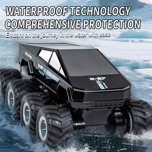 Camionnette amphibie huit roues JJRC, jouet électrique pour enfants, <span class=keywords><strong>voiture</strong></span> télécommandée tout-terrain à grandes roues pour <span class=keywords><strong>la</strong></span> montagne - Product Image 4