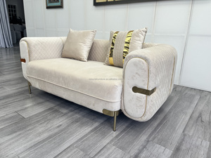 Nouveau design 2026 : Ensemble de canapés Chesterfield en tissu velours 1-2-3 places, convertible en <span class=keywords><strong>lit</strong></span>, pour entrepôt, hôtel, maison, appartement - Product Image 6