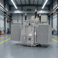 Transformateur de puissance professionnel triphasé 50Hz à double enroulement immergé dans l'huile, abaisseur de tension de 110kV à 11kV SZ20 YNd11 sous charge