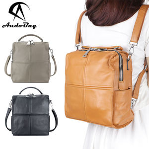 AndoBag Genuine Leather Women's Lady Outdoors Backpacks Simple Shoulder Crossbody <b>Bag</b> Commuter Work Handbag for Daily Use 1769 - Product Image 1