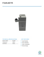 Module d'extension de sortie relais 8 points FX2N-8EYR pour API MITSUBISHI FX2N Series, 95% d'occasion, pour contrôle industriel
