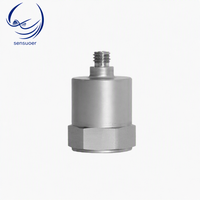 Accéléromètre IEPE série B à basse fréquence et haute sensibilité, connecteur M5 supérieur, fixation M5 pour la surveillance sismique des ponts et des structures