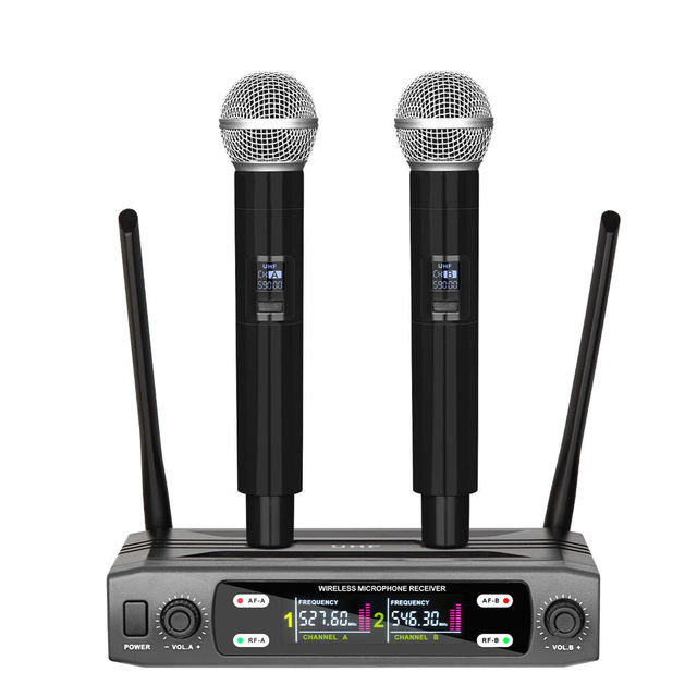 OEM X2 Professional Wireless Receiver With Wireless Microphone for Karaoke
