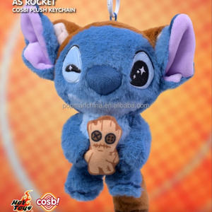 Resmi sıcak oyuncaklar dikiş COSBI peluş anahtarlık hediye kutu seti sevimli bebek adam örümcek oyuncak doğum günü kolye örümcek adam - Product Image 4