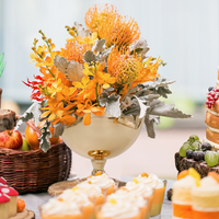 Centro de Mesa de Alambre Metálico de Alta Calidad y Duradero para Bodas, Mesa Principal, Recepción, Mesa de Postres, Decoración de Sala Modelo