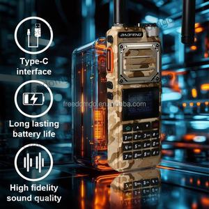 Baofeng UV-25M แฮมวิทยุมือถือ10W UHF VHF วิทยุมือถือระยะยาว UV-25M Dual Band Walkie Talkie วิทยุสมัครเล่น12.5/25กิโลเฮิรตซ์ - Product Image 4