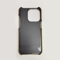 Étui de téléphone de luxe plaqué or de haute qualité, léger, anti-chute, en PC, pour iPhone, toutes les séries