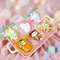 Jouets anti-stress en silicone alimentaire souple, crème, argile, capybara, petit ours, pour les 7 ans et plus, fabriqués au Zhejiang, commandes en gros