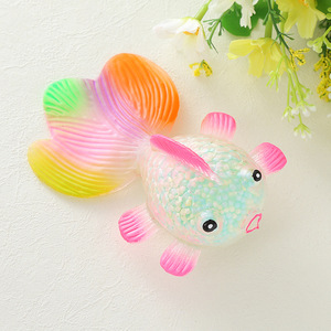 Juguetes de espuma Jincan con forma de pez pequeño y carpa, de rebote lento, para descompresión, juguetes antiestrés para niños - Product Image 3