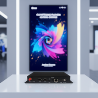 Boîtier Lecteur Multimédia Android 4K HD RK3566 avec Wi-Fi Intégré pour Affichage Numérique et Publicité