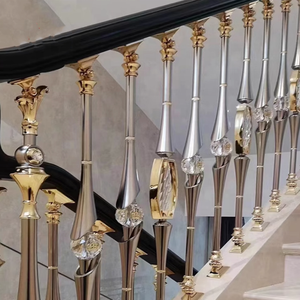 Quyến rũ rực rỡ: trong nhà pha lê thủy tinh cầu thang trụ cột lan can với minh bạch rõ ràng Acrylic cầu thang lan can nâng cao bạn - Product Image 5