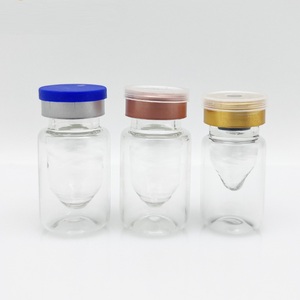 Flacon en verre transparent 2ml 3ml 5ml Ampoules Doublure intérieure Poudre lyophilisée Tête de <span class=keywords><strong>trompette</strong></span> pour faux cils Crème pour le visage - Product Image 4