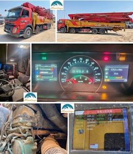 China Sany Volvo Chassis 2020 62X-6RZ 62m Bomba <span class=keywords><strong>de</strong></span> pluma larga Camión <span class=keywords><strong>de</strong></span> bomba <span class=keywords><strong>de</strong></span> hormigón usado estacionario Sani con precio bajo - Product Image 3