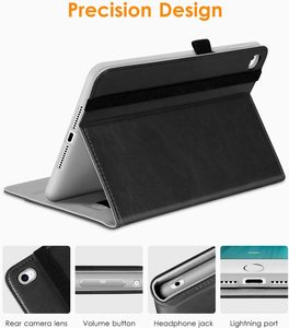 Per iPad Mini 4 Case, custodia in pelle di alta qualità in Folio morbido antiurto custodia con tasca anteriore per <span class=keywords><strong>Apple</strong></span> iPad Mini 4 - Product Image 3