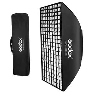 Godox Softbox Rettangolare 60x90cm con Attacco Bowens <span class=keywords><strong>per</strong></span> <span class=keywords><strong>Accessori</strong></span> Studio Fotografico SK400II SL60W - Product Image 2