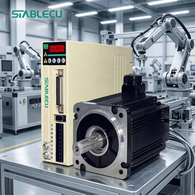 1.5kW AC Servo Drive System 3000RPM EtherCAT Communication for Robotic Arm and Multi Axis Automation Equipment