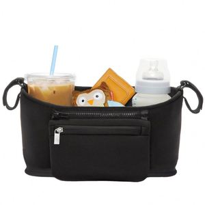 Sac de rangement pour couches portable avec logo personnalisé, certifié BSCI, pour maman, sac de rangement universel pour poussette de bébé - Product Image 1