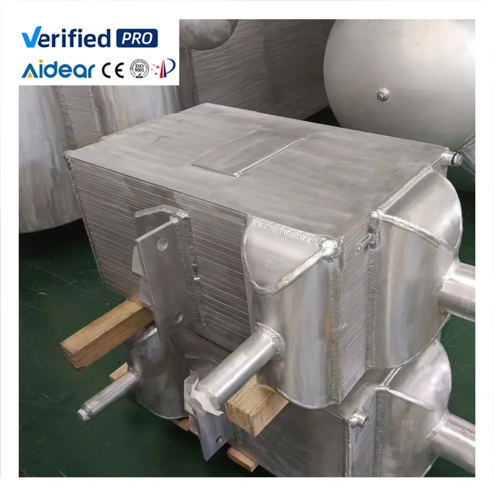 Aidear Brazed Aluminum Plate Fin Heat Exchanger for Cryogenic Air Separation Plant