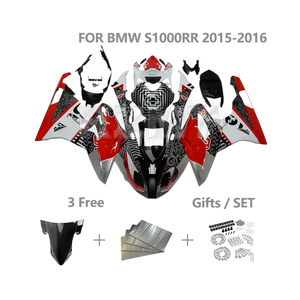 ชุดแต่งแฟริ่งมอเตอร์ไซค์สำหรับ BMW S1000RR HP4 2015-2016 S1000 RR B1015-1003b ชุดเต็ม ABS พลาสติกฉีดขึ้นรูป อุปกรณ์เสริม RZMT - Product Image 1