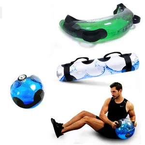 Weightlifting Body Building Gym Sports Fitness Aqua Water Power Bags