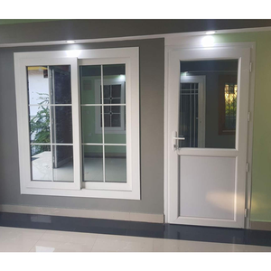 Puertas de Entrada Modernas para Hoteles Resistentes a Huracanes, Puerta Abatible Manual con Acabado en <span class=keywords><strong>PVC</strong></span>, Marco de Fibra de Vidrio con Aislamiento Térmico - Product Image 3