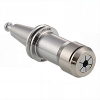 Porte-outil CNC en acier inoxydable ISO20 ISO25 Mandrin de serrage à équilibrage G2.5 30000RPM ER16MS ER20MS avec goujon de traction pour fraiseuse
